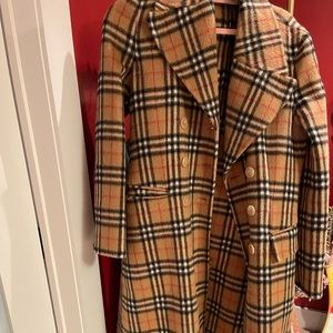 Burberry vintage wool coat (size 6)